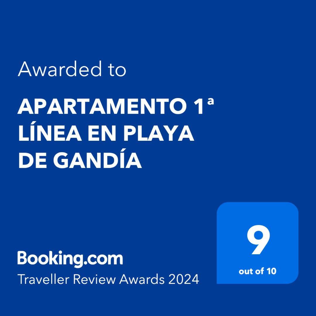 Apartamento 1ª Linea En Playa De Gandia Eksteriør billede